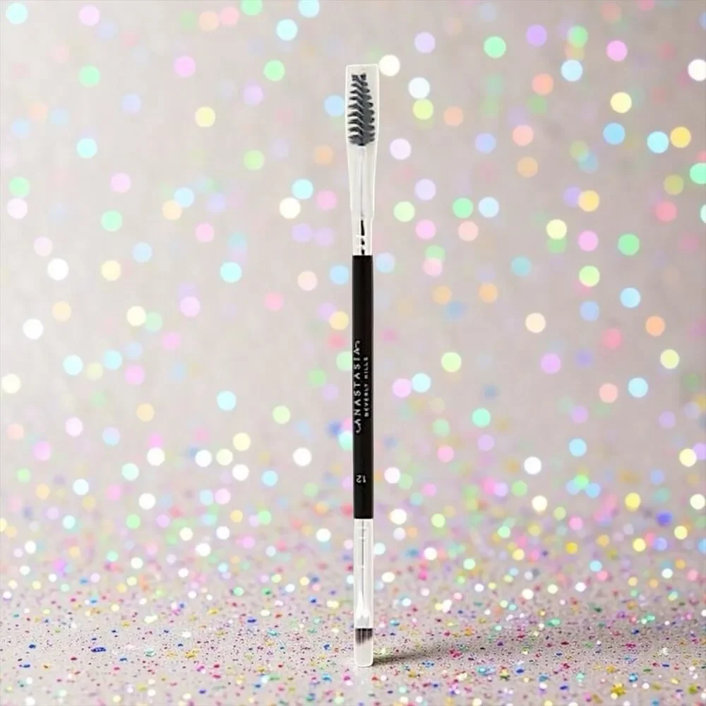 Anastasia Beverly Hills Brush 12 Duo Brow/Eye Liner Angled Cut/Spooley
